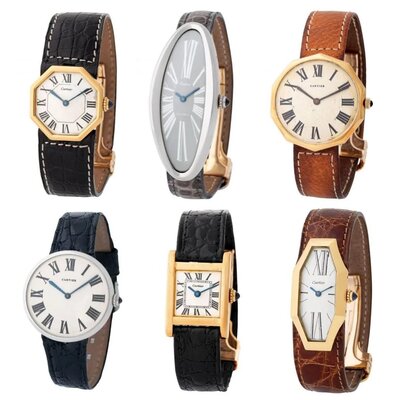 88 Cartier Watches in 1 Collection!