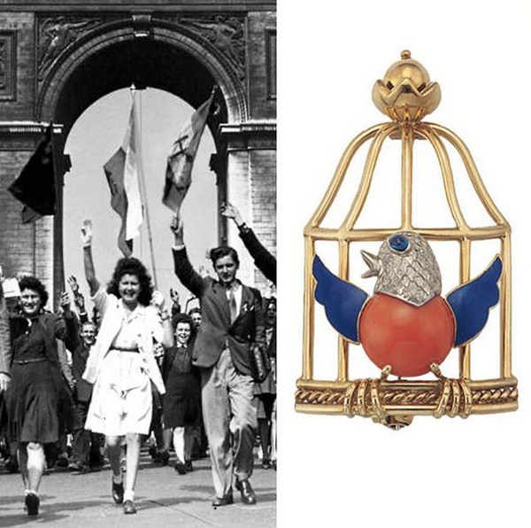 Cartier’s Victory Brooch by Pierre Lemarchand