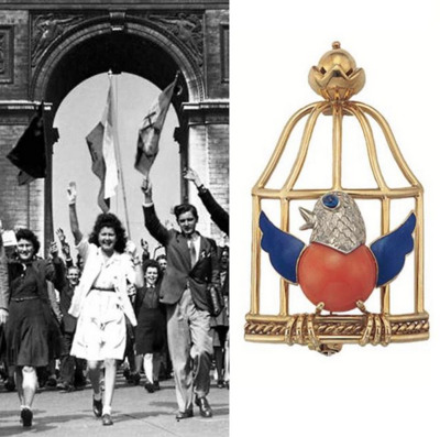 Cartier’s Victory Brooch by Pierre Lemarchand