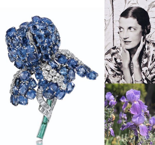 Daisy Fellowes's Cartier Iris Brooch