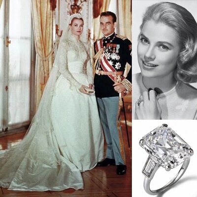 Grace Kelly's Cartier Engagement Rings