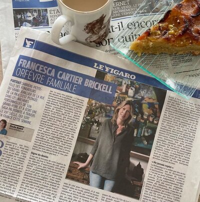 Les Cartier in Le Figaro