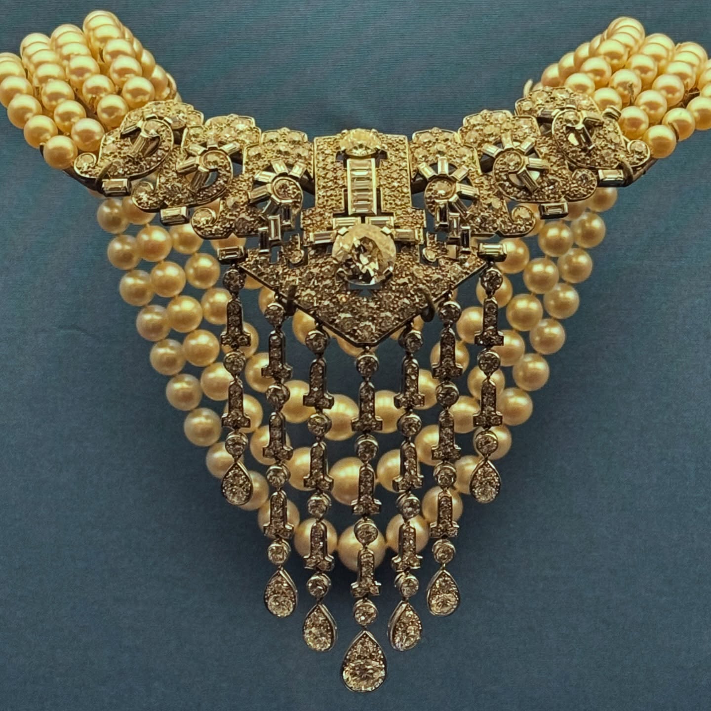 A Natural Pearl Necklace Made for Marjorie Merriweather Post