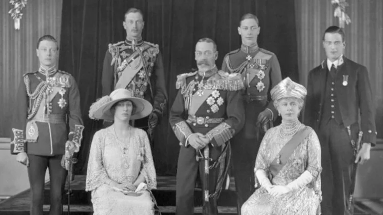 British Royal Family group portrait, c.1930s
