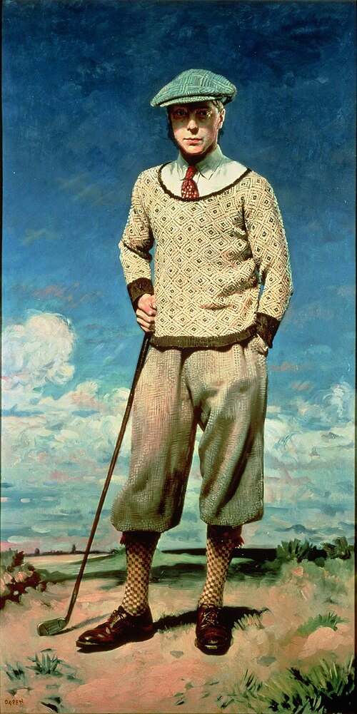 Edward, Prince of Wales, painted by Sir William Orpen, 1927