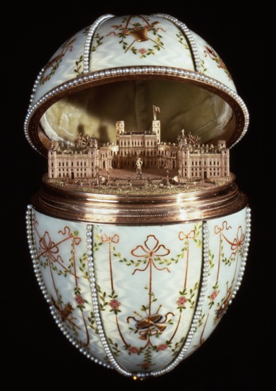 Gatchina Palace Egg, House of Fabergé, 1901, made for Tsar Nicholas II