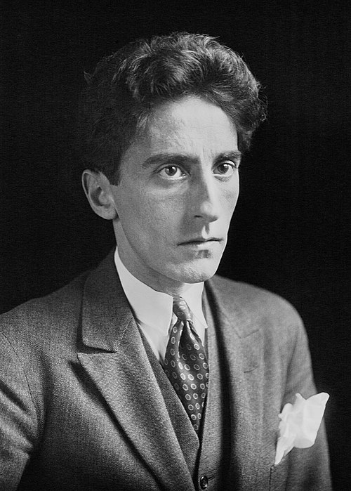 Jean Cocteau, photographed by Agence Meurisse, 1923