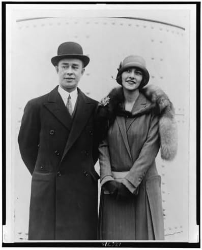 Jules Glaenzer and his wife, photographed c.1920s