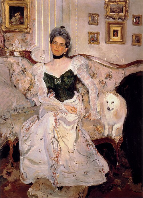 Princess Zinaida Yusupova, painted by Valentin Serov, 1900–02
