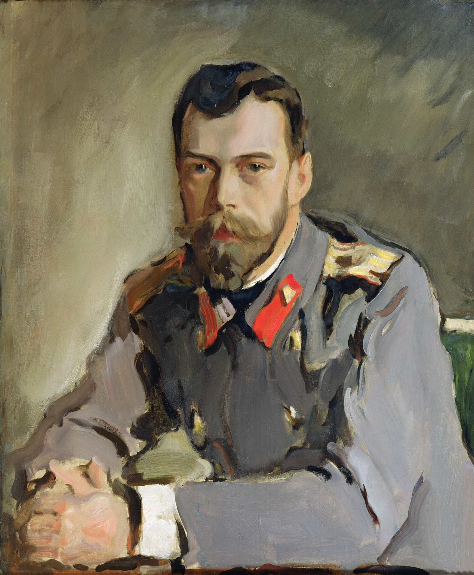 Tsar Nicholas II in military uniform